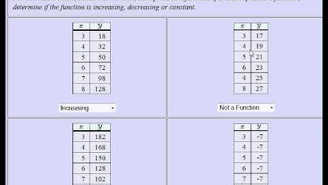 Def function Inc Dec Const