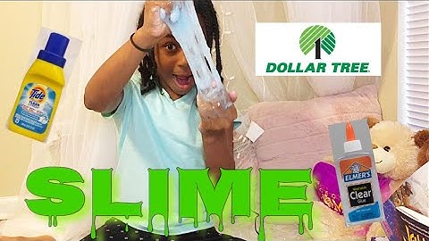 Chitchat: Let’s make SLIME with Dollar Tree items! | Jaida McKenzie
