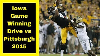 Iowa Game Winning Drive vs Pittsburgh 2015