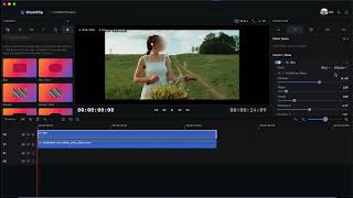 How add blur auto face in ShootClip screenshot 3