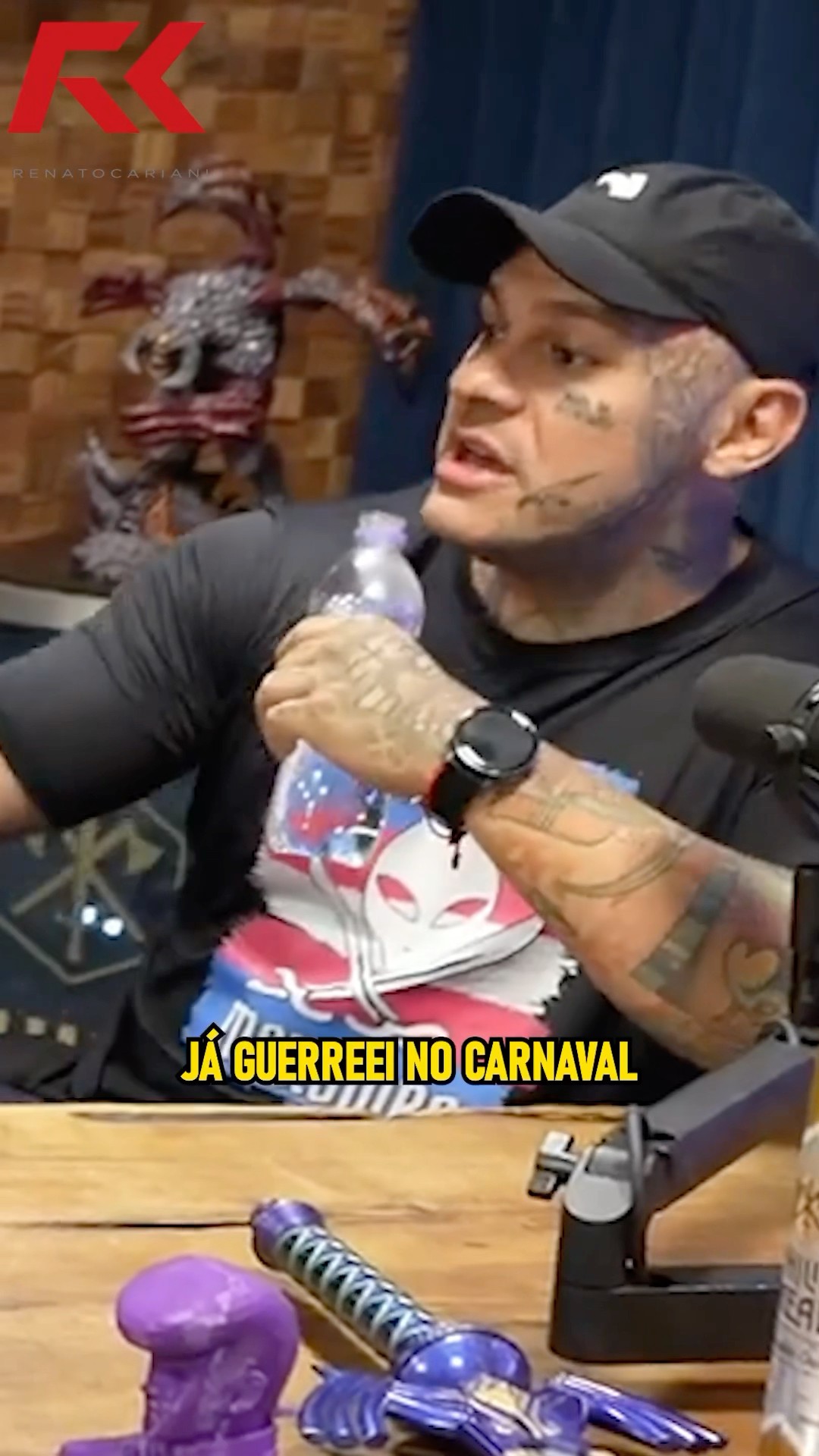 TOGURO O GUERREIRO DOS CARNAVAIS! ? #renatocariani #juliobalestrin #toguro #igor3k #carnaval #flow
