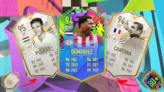 INSANE ICON FROM THE 92+ MOMENTS UPGRADE + SUMMER STARS FROM 4 80+ PP’S  - #FIFA21 ULTIMATE TEAM