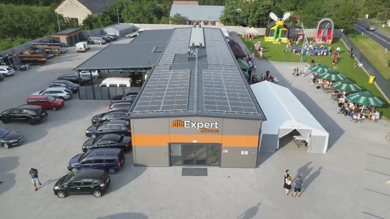 Otwarcie nowej siedziby firmy EXPERT ZÄUNE - YouTube