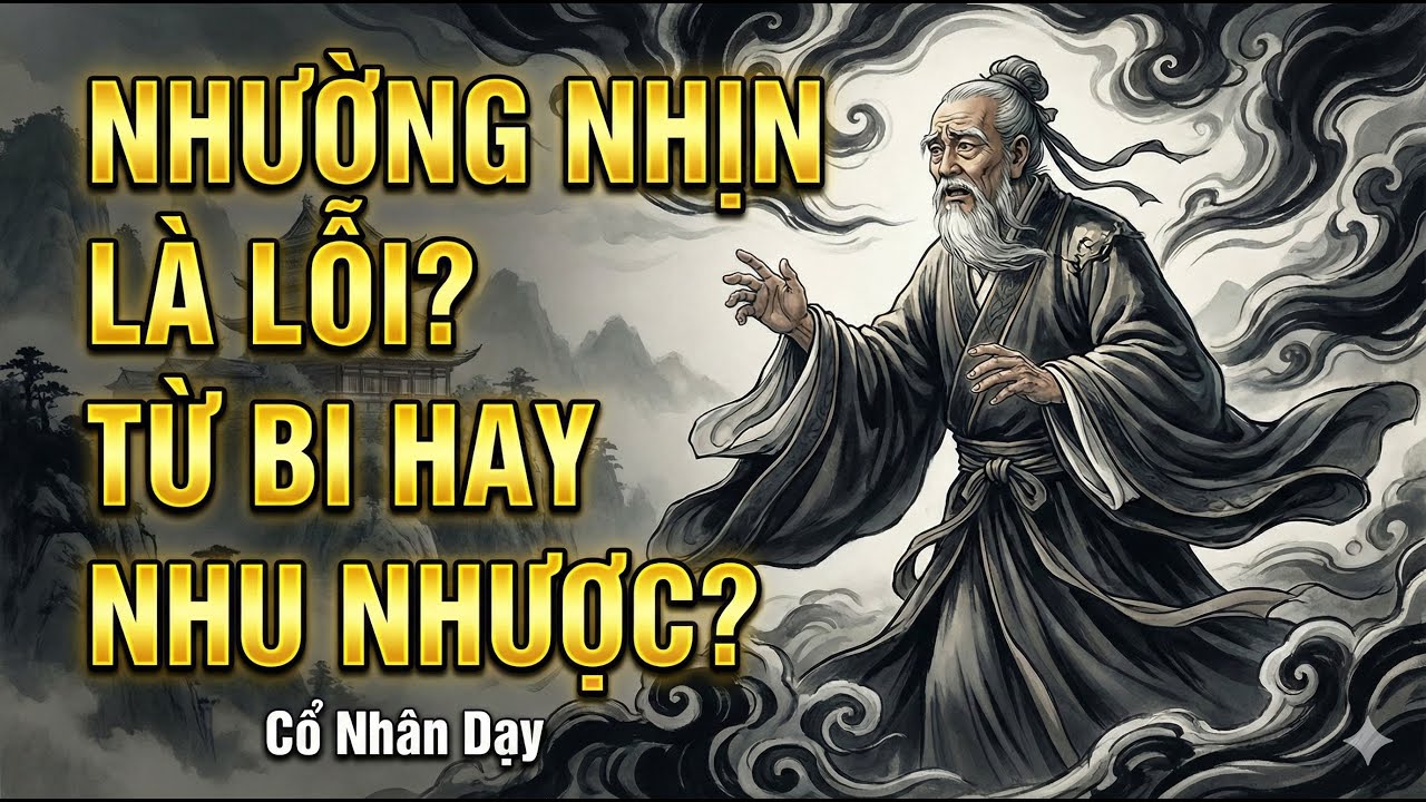CỔ NHÂN DẠY: Càng nhường nhịn, Tiểu Nhân càng lấn tới: Khi TỪ BI trở thành NHU NHƯỢC | Triết Lý Sống