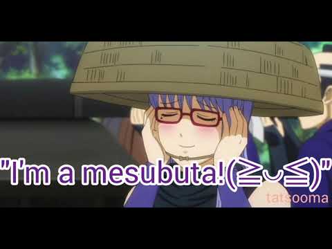 (Gintama Radio ENG SUB) Sacchan's VA doesnt know what the real meaning of 'mesubuta'