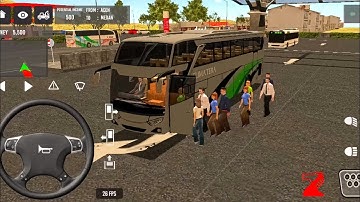 2025 new coach bus simulator 💥 || indonesia bus simulator part-1 #bus​ #game​ #simulator​#aksgamerz​