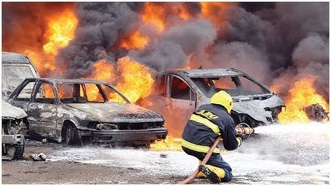 Killer inferno: Lagos pipeline fire kills two, burns 68 vehicles, shop | Punch