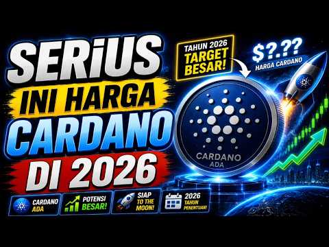 WAIT‼️ INI SERIUS  TARGET CARDANO DI 2026😱