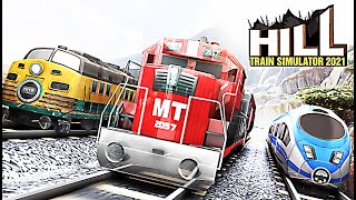Hill Train Simulator 2021 - Train Games - Level 20 END screenshot 1