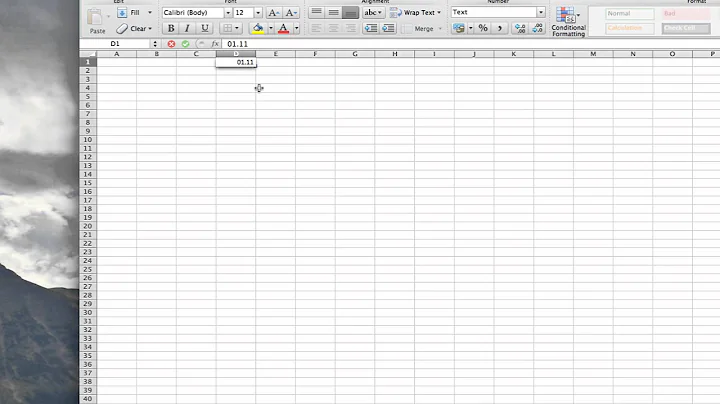 Excel How to Add "0" Before Numbers