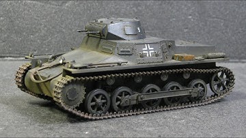 TAMIYA 1/35 GERMAN TANK PANZERKAMPFWAGEN I Ausf.B Plastic model kit