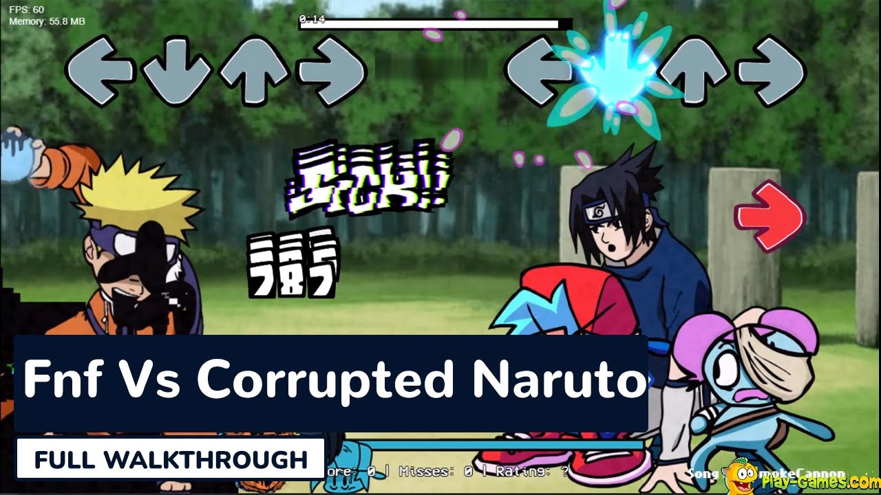 FNF Vs. Corrupted Naruto: Saturday's Apocalypse - Play Online on Snokido