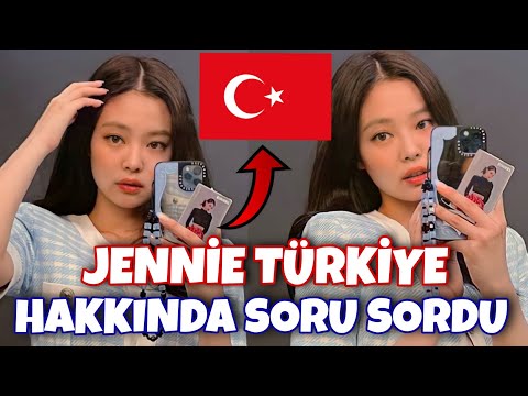 JENNİE Türkiye hakkında soru sordu | JENNİE Türkiyenin saatini sordu