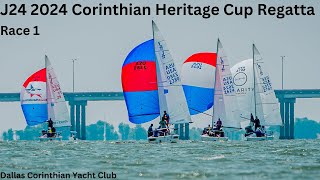 J24 2024 Corinthian Heritage Cup Regatta Race 1