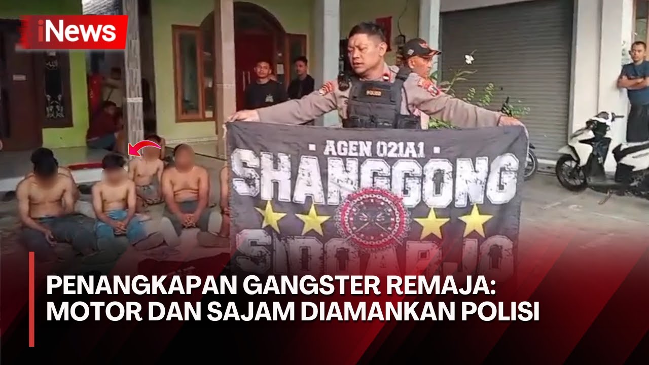 Hendak Tawuran, 16 Anggota Gangster Ditangkap Polisi di Sidoarjo: 13 Masih di Bawah Umur!
