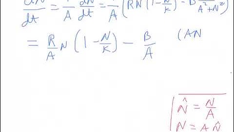 MAT 345 nondimensionalization