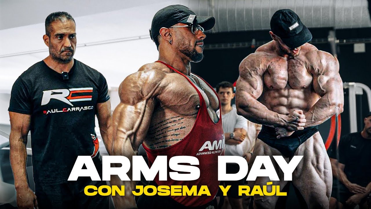 ENTRENO de Brazos y REVI con Josema y Raúl Carrasco