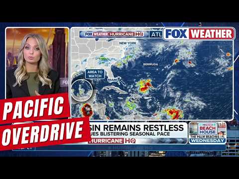 El Niño Fuels Prominent Surge In Tropical Activity In The Pacific