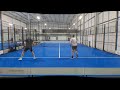 Barely touched the ball… and saved the point after a great Smash