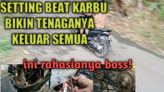 TRIK RAHASIA❗bikin beat karbu ngacir,bertenaga,tarikan enteng dan responsif