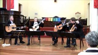 Tarantella (Inti-Illimani) - NZ Guitar Quartet