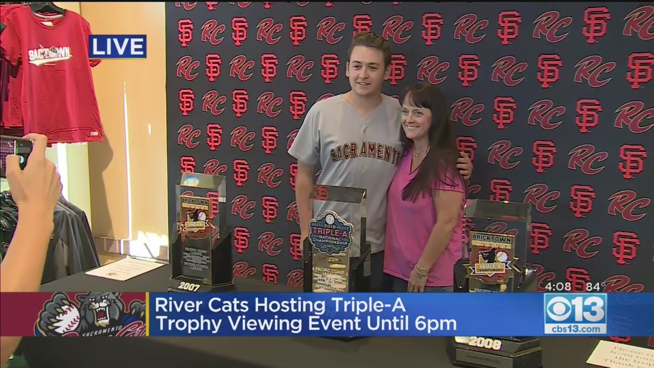 River Cats’ Championship Trophy On Display At Raley Field