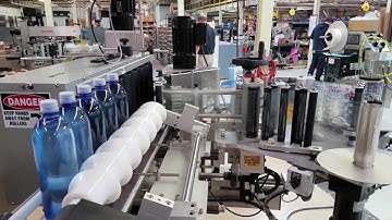 Techline Vertical Roller - Wrap labeling System