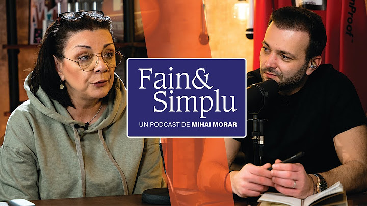 CARMEN TĂNASE: “NU AM TIMP SĂ INTRU ÎN DEPRESIE”.  | Fain & Simplu Podcast cu Mihai Morar 046