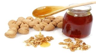فوائد الجوز والعسل،Benefits of walnuts and honey