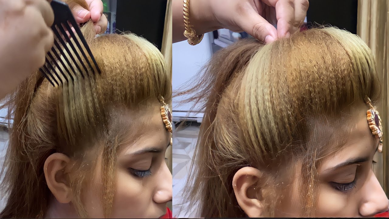 Front Puff Hairstyles | Easy Wedding Hairstyle | Hairstyles for medium or long hair