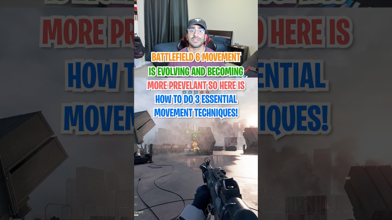 Вот как использовать 3 *ВАЖНЕЙШИХ* приема передвижения в Battlefield 6!🫡✅ 