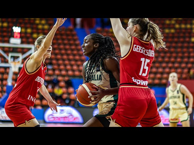 Australia V Germany | Highlights | FIBA Women's OQT 2024