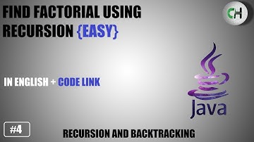 Factorial using recursion | Factorial using recursion java | Factorial by recursion