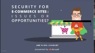 Security for e commerce sites: issue or opportunity