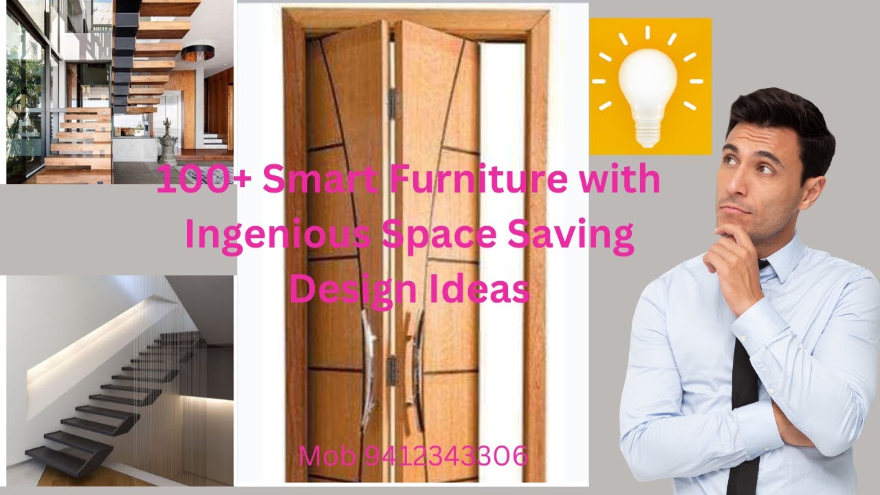 100+ Smart Furniture with Ingenious Space Saving Design Ideas YouTube