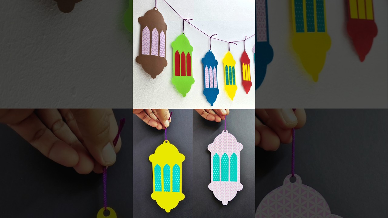 Eid Decorations #eiddecorations #ramadan #ramadancraft #eid