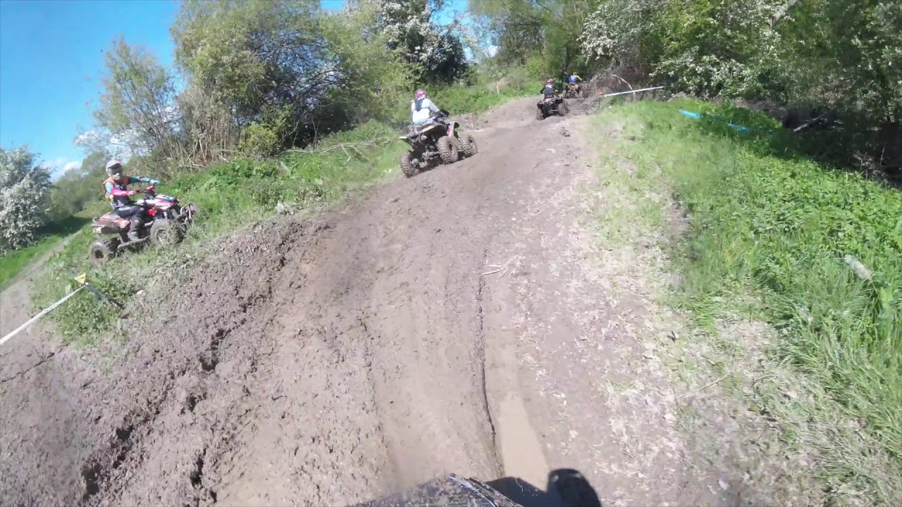 DQR DRAGON QUAD RACING RD 3 WELSHPOOL 2019 NICK KEY CANAM OUTLANDER ...