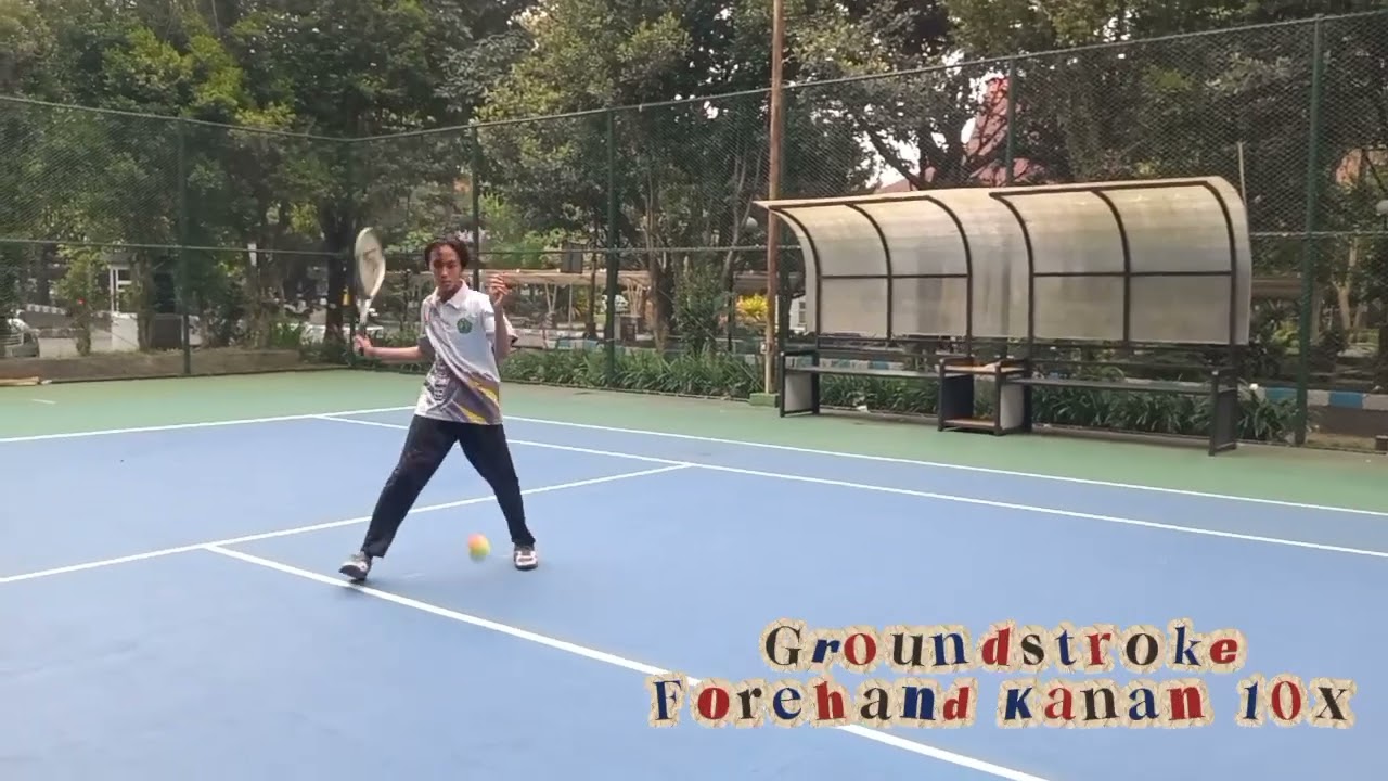 Groundstroke Forehand Kanan 10x