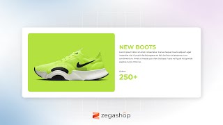 How To Add Image, Text, Count Up Section To Your Zegashop Website With - Block 1