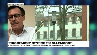 Le leader indépendantiste catalan Carles Puigdemont maintenu en détention en Allemagne
