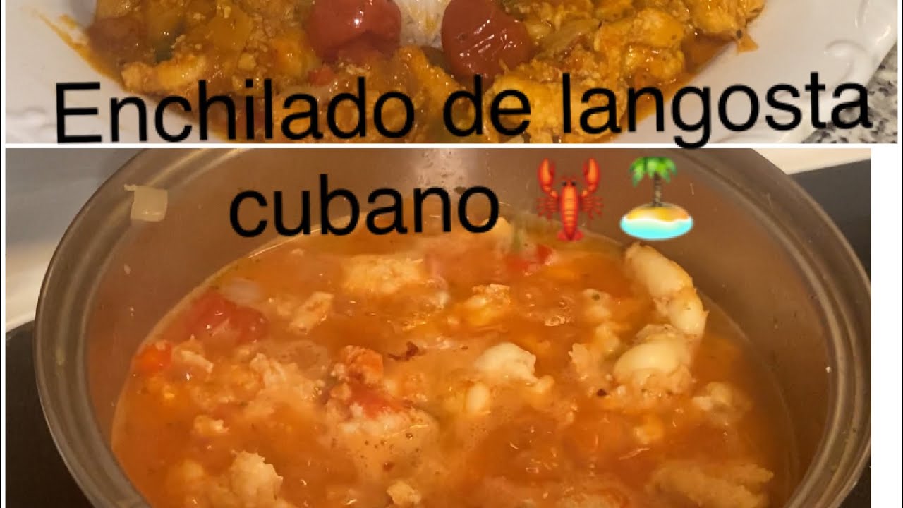 Enchilado de masa de langosta 🦞 cubano🍽. A mi estilo 😍