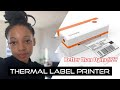 K Comer Thermal Label Printer Product Unboxing / Review [Entrepreneur Life Vlog]