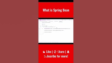 What is Spring Bean