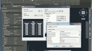26 TABLE STYLE AND CELL STYLE COMMAND IN AUTOCAD, TABLE STYLE DIALOG BOX ALL OPTIONS AUTOCAD,