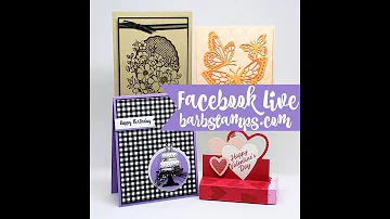 Butterfly Beauty, Valentine Treat, Coloring with Wink of Stella Facebook Live