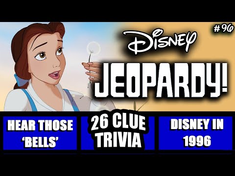 Disney Jeopardy • 26 Clue Trivia Game • Test Your Knowledge