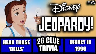 Disney Jeopardy • 26 Clue Trivia Game • Test Your Knowledge