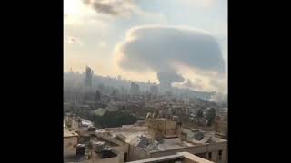 Beirut Explosion Angle #52 [New Video]