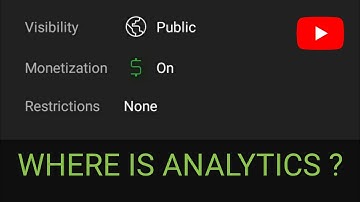 Video Analytics Not Showing on YouTube Studio
