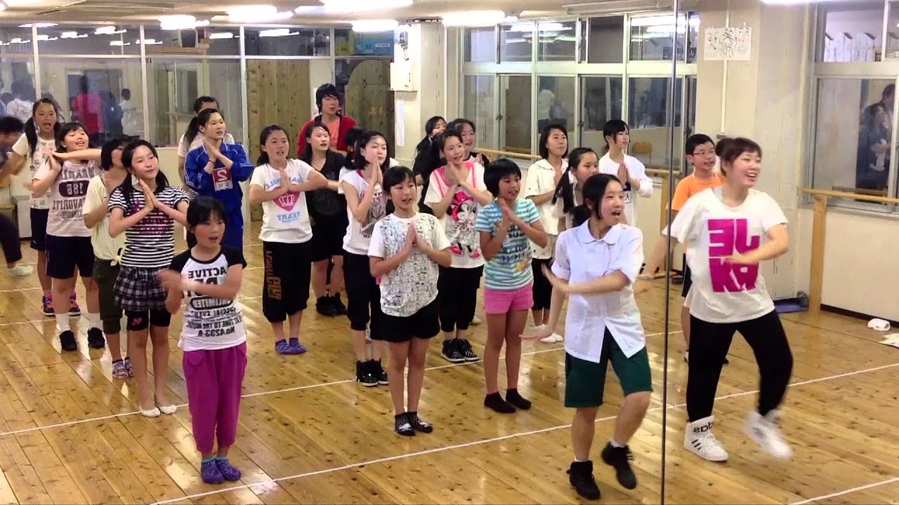 【ダンス練習動画】いただきます（全体）ティーンズミュージカルＳＡＧＡ＆弓削田健介